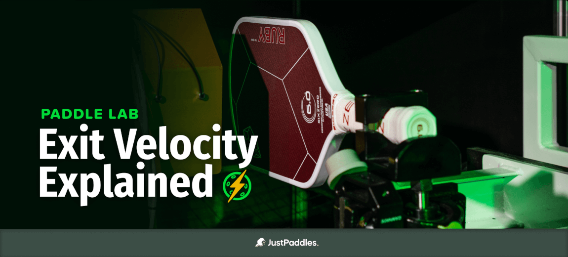  Pickleball Paddles Exit Velocity